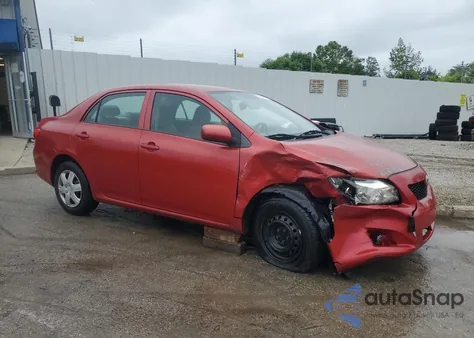 2010 Toyota Corolla Base из США, поврежденный, VIN 1NXBU4EE6AZ322656